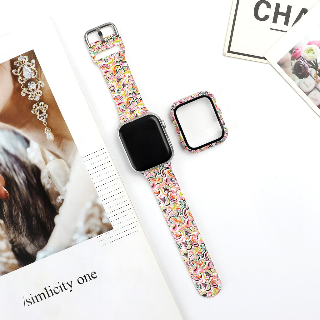 Silikon-Armband für Apple Watch mit Print – Bild 4 | LuxeStyle