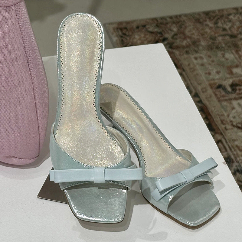 Elfenhafte Riemchen-Sandalen mit hohem Absatz – Bild 5 | LuxeStyle