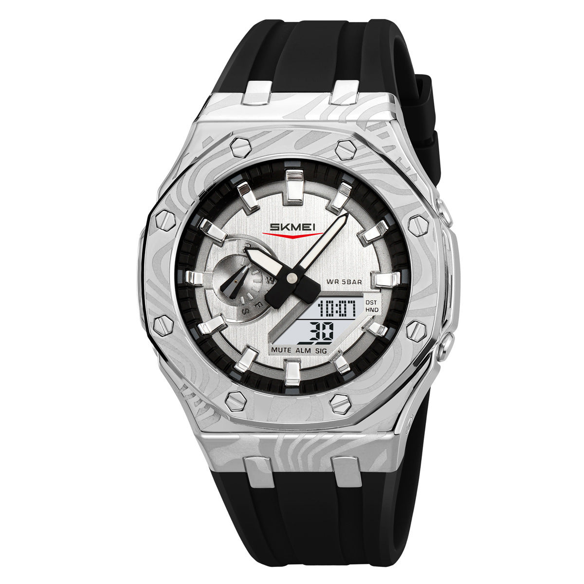 Multifunktionale digitale Herrenuhr