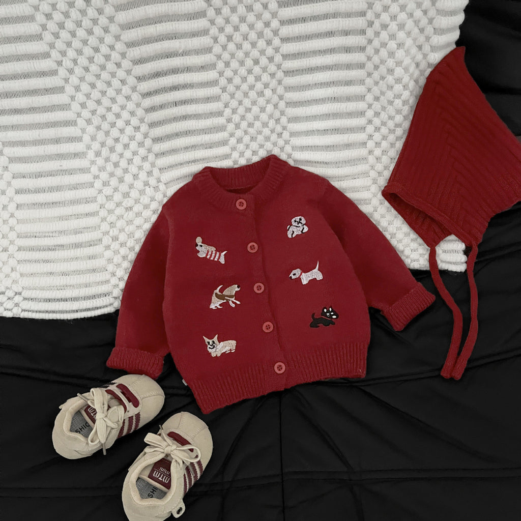 Tiermotiv-Knitted-Jacke – Bild 11 | LuxeStyle