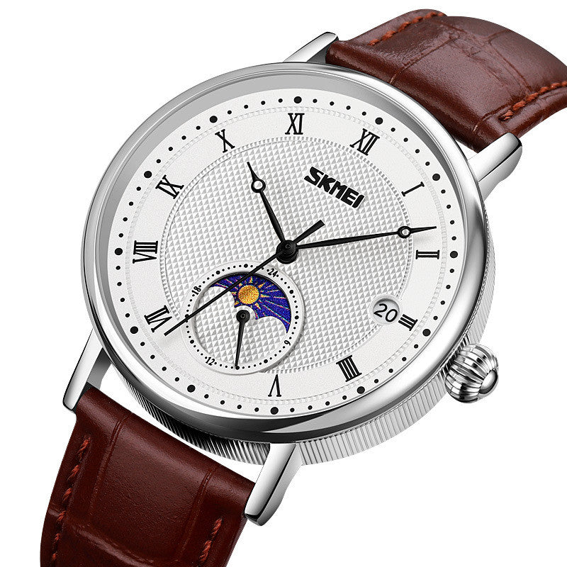 Herren Quarzuhr mit wasserdichtem Armband