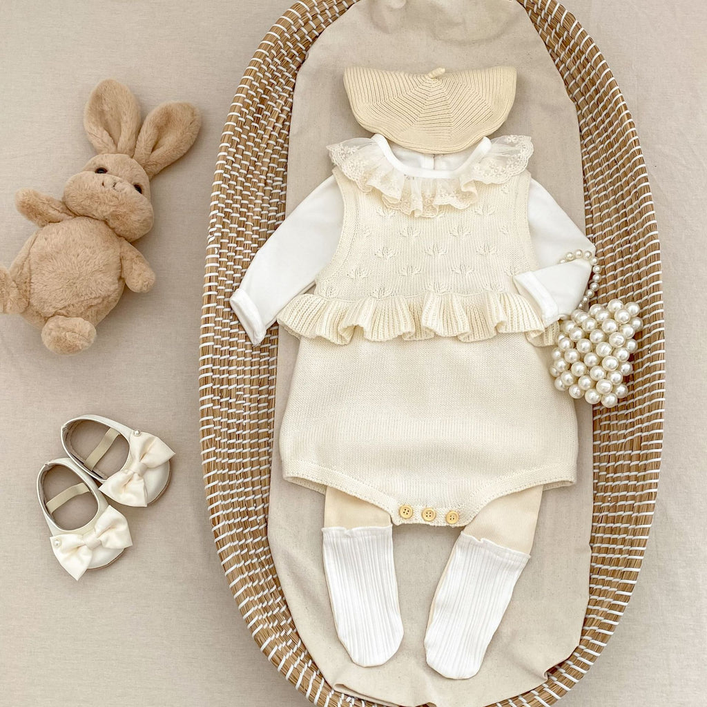 Baby Strampler mit Rüschen – ärmellos – Bild 6 | LuxeStyle