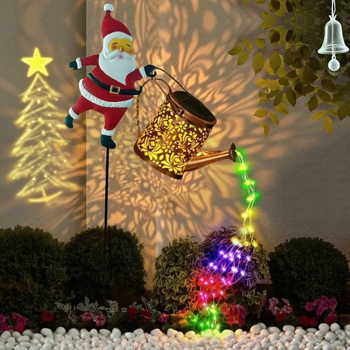 Weihnachtsdeko: Solar-Santa-Lampe – Bild 7 | LuxeStyle