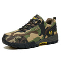 Tarnfarbene Trekking-Sneakers für Herren