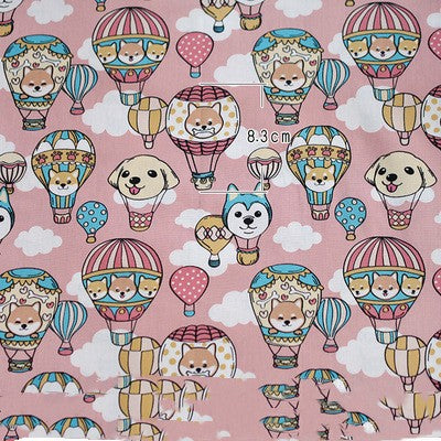 Heissluftballon Patchwork-Stoff für Babykleidung | LuxeStyle