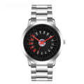 Hollow-Out Wheel Uhr, wasserdicht, Stahlband – Bild 1 | LuxeStyle