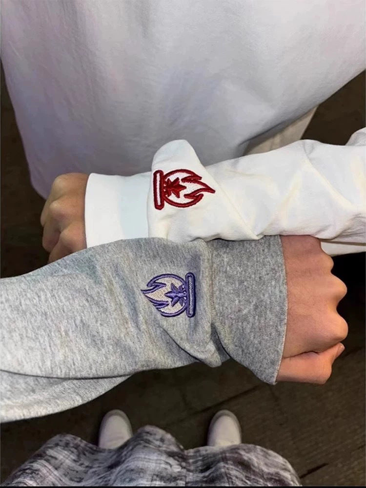 Street-Style Hoodie mit langen Ärmeln – Ansicht 4