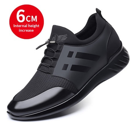 Herren Freizeit-Schuhe mit 8cm Innenabsatz