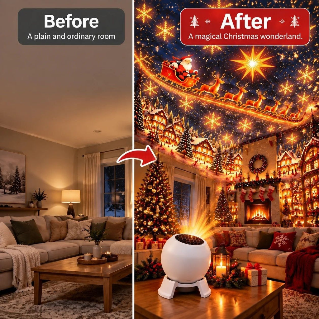 Laserprojektor mit USB für Weihnachtslicht | LuxeStyle