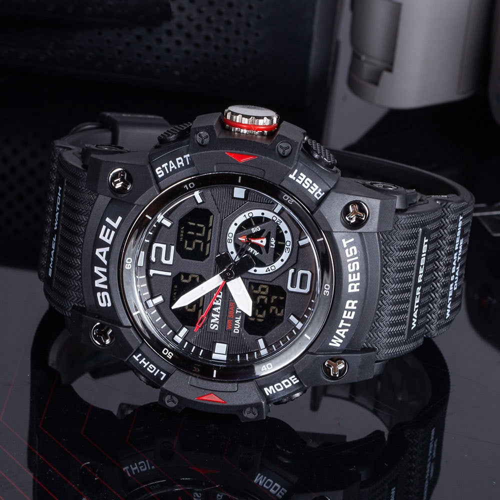 Outdoor-Uhr mit coolem Dual-Display