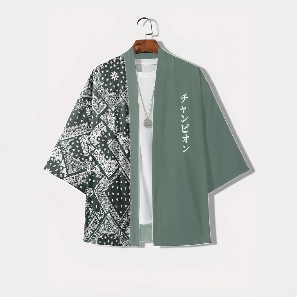 Kimono-Stil Robe für Herren – Bild 3 | LuxeStyle