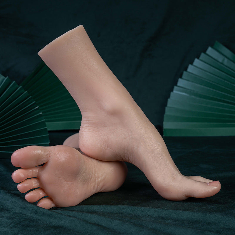 Silikon Fussmodell für Nageldesign