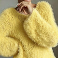 Pastellfarbener Casual Pullover