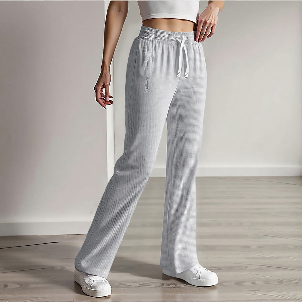 Leggings aus Eisseide mit hohem Bund
