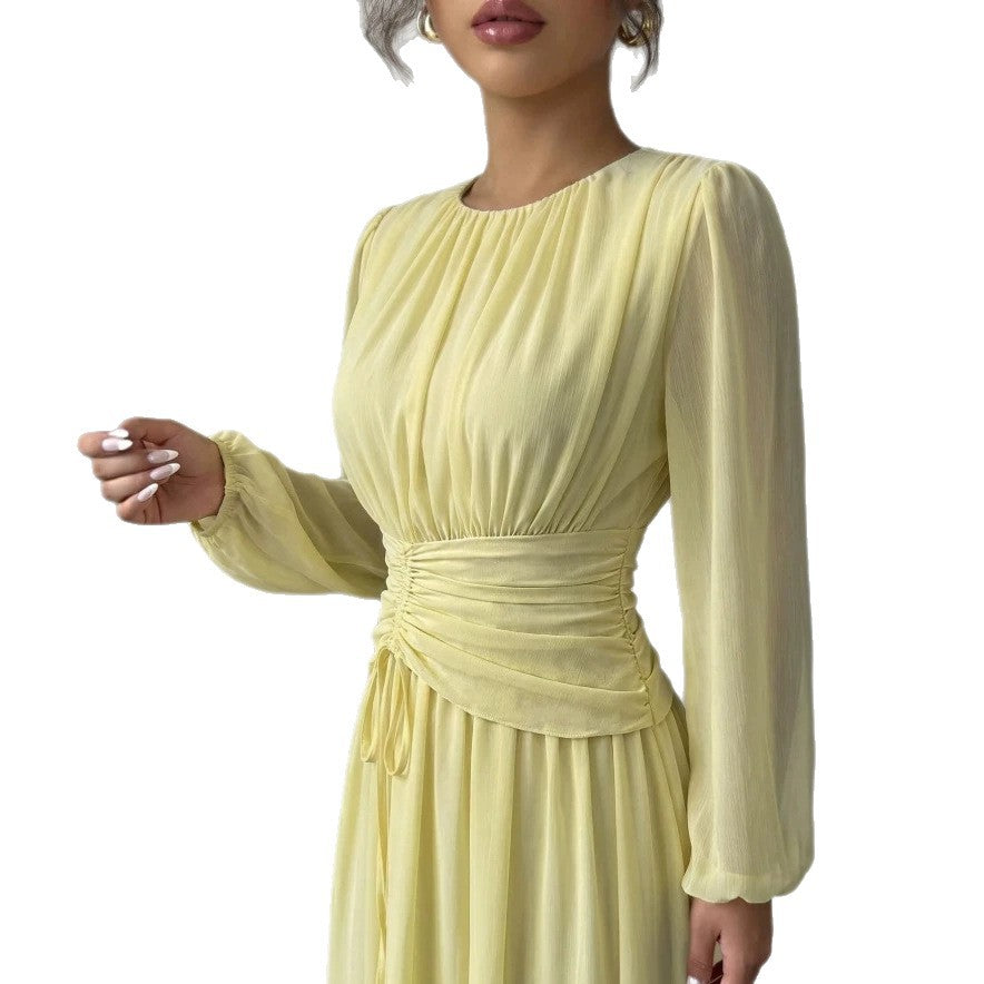 Lockere Lantern-Ärmel-Bluse in Pastellfarben | LuxeStyle