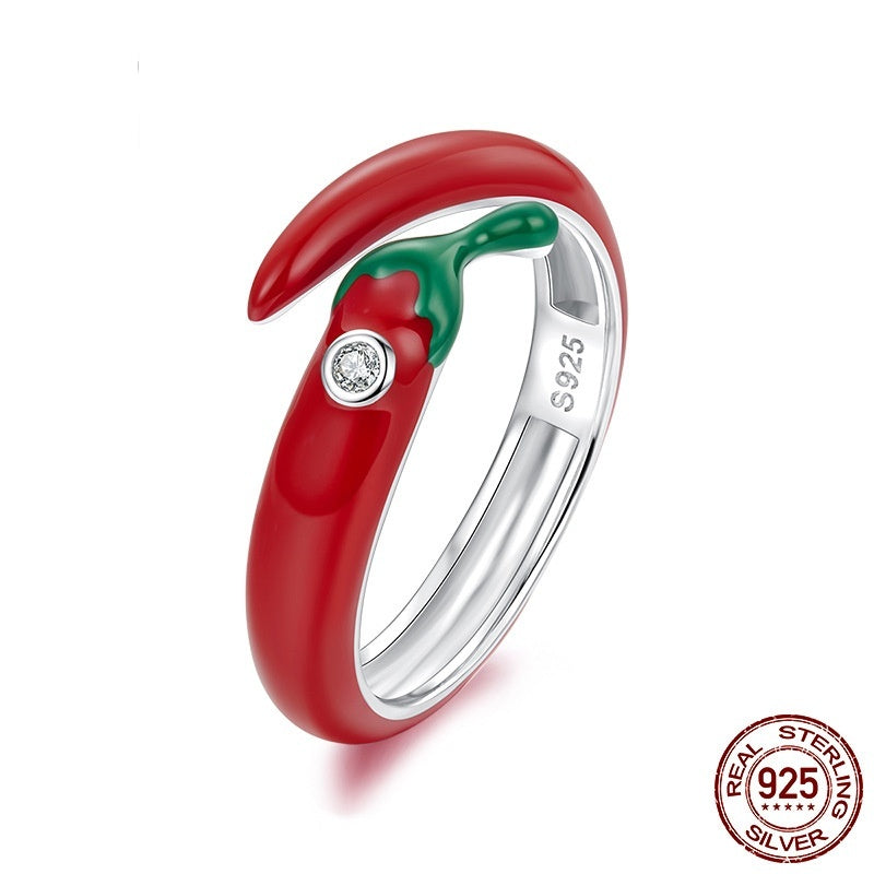 Verstellbarer offener Ring aus 925er Sterlingsilber – Bild 4 | LuxeStyle