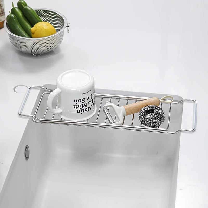 Stahl-Teleskop-Entwässerungsständer für Küche | LuxeStyle