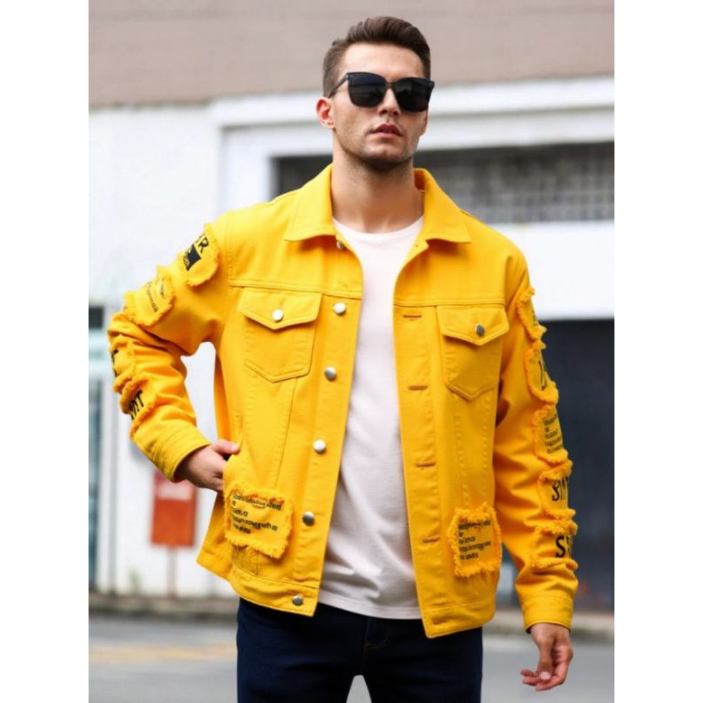 Lockere Jeansjacke im Korea-Stil – Ansicht 5