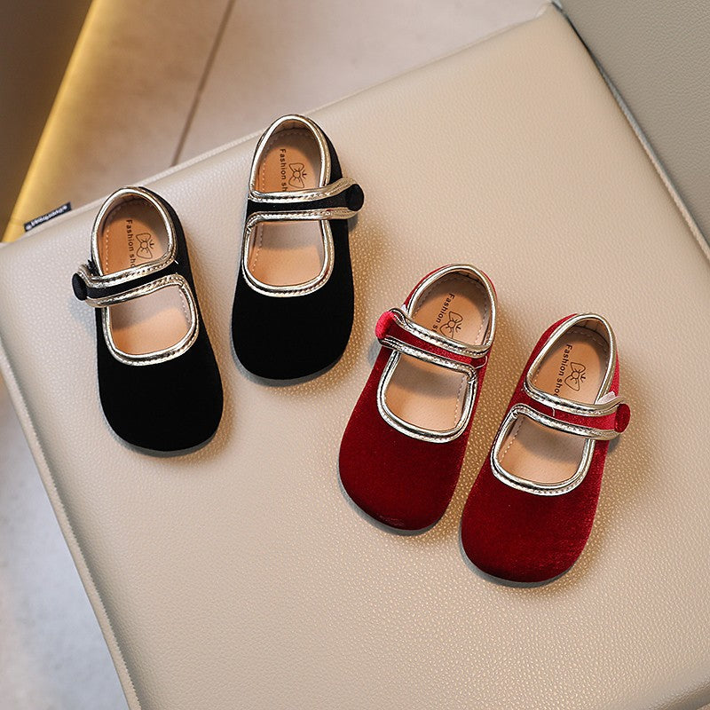 Elegante Prinzessinnen-Schuhe aus Leder