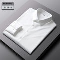 Elastisches Seidenhemd für Herren, langärmlig – Bild 17 | LuxeStyle