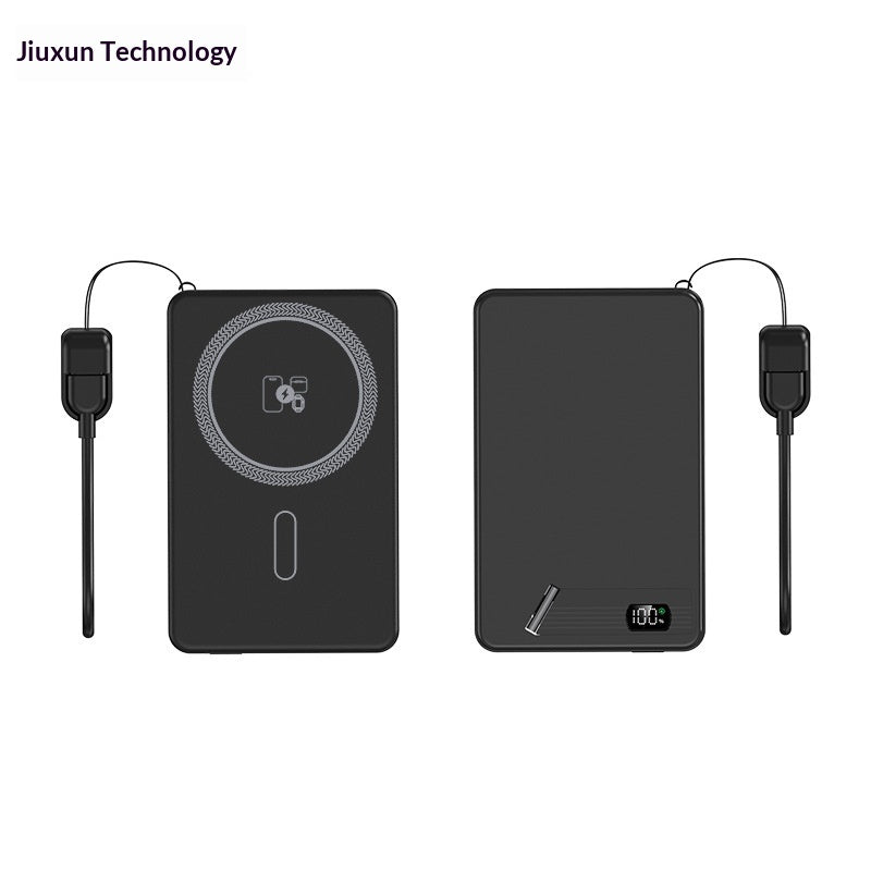 Magnetische Wireless Powerbank aus Aluminium