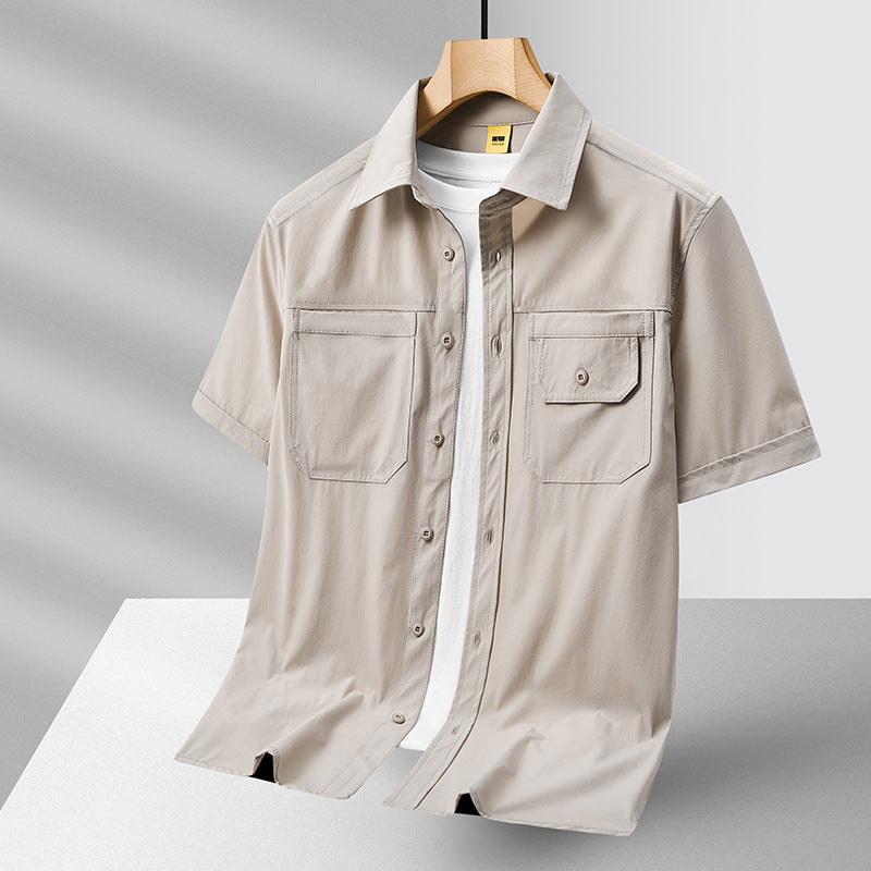 Beige Casual Hemd – Bild 1 | LuxeStyle