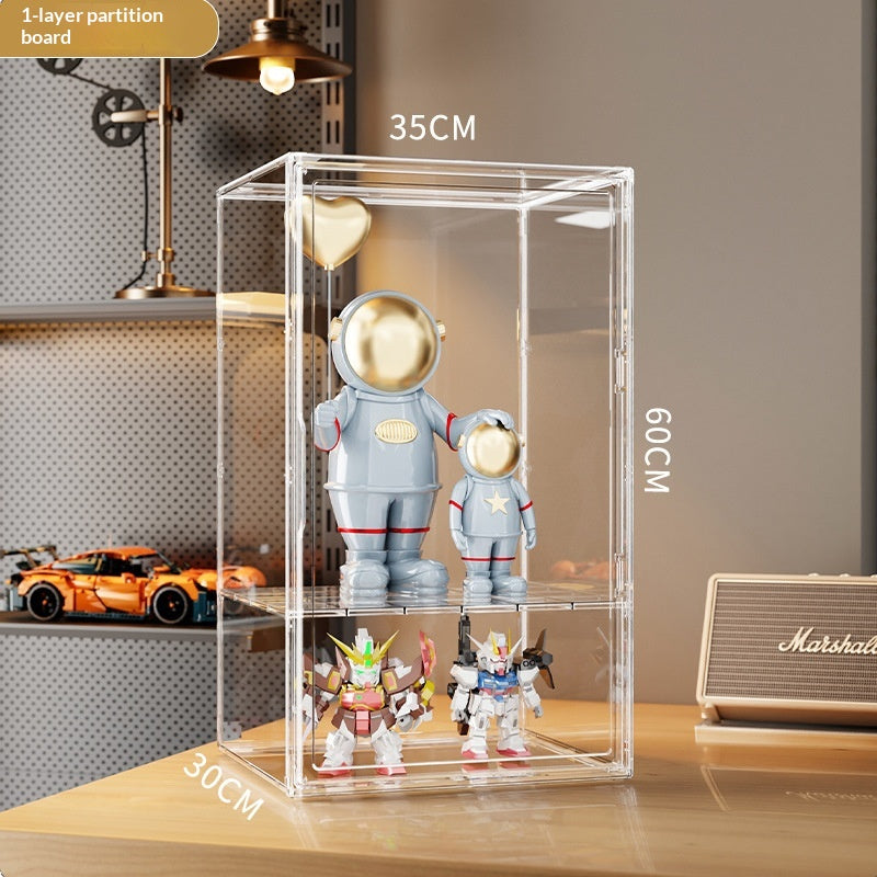Staubdichte Aufbewahrungsbox aus transparentem Acryl – Bild 19 | LuxeStyle