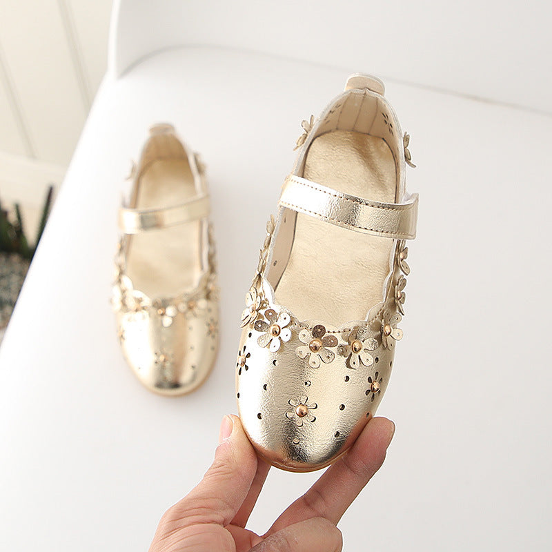 Kinderschuhe mit Blumenmuster – Bild 4 | LuxeStyle