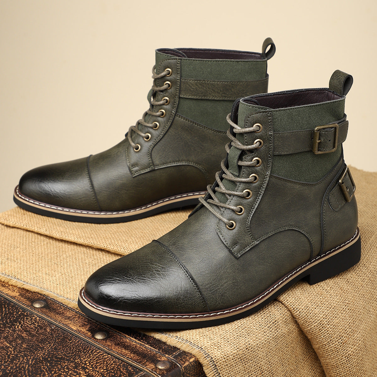 Rutschfeste Retro Martin Boots für Herren