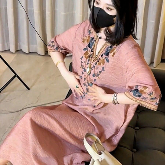 Elegantes A-Linien Kleid in Übergrössen