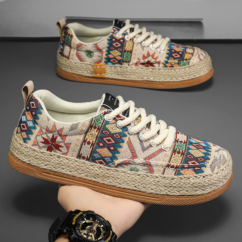 Herren Leinen-Freizeitschuhe – Bild 5 | LuxeStyle