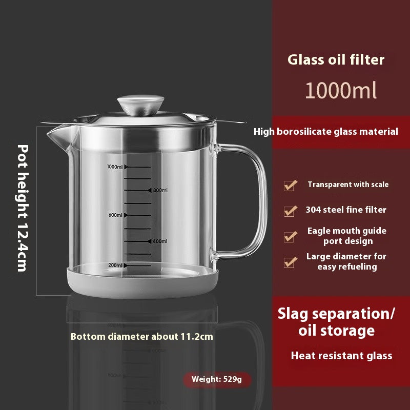 Glas-Ölfiltertopf für die Küche – Bild 4 | LuxeStyle