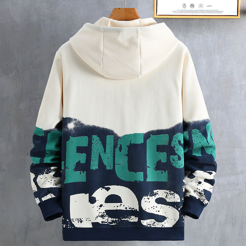 Hoodie mit Print für Herren in Übergrössen