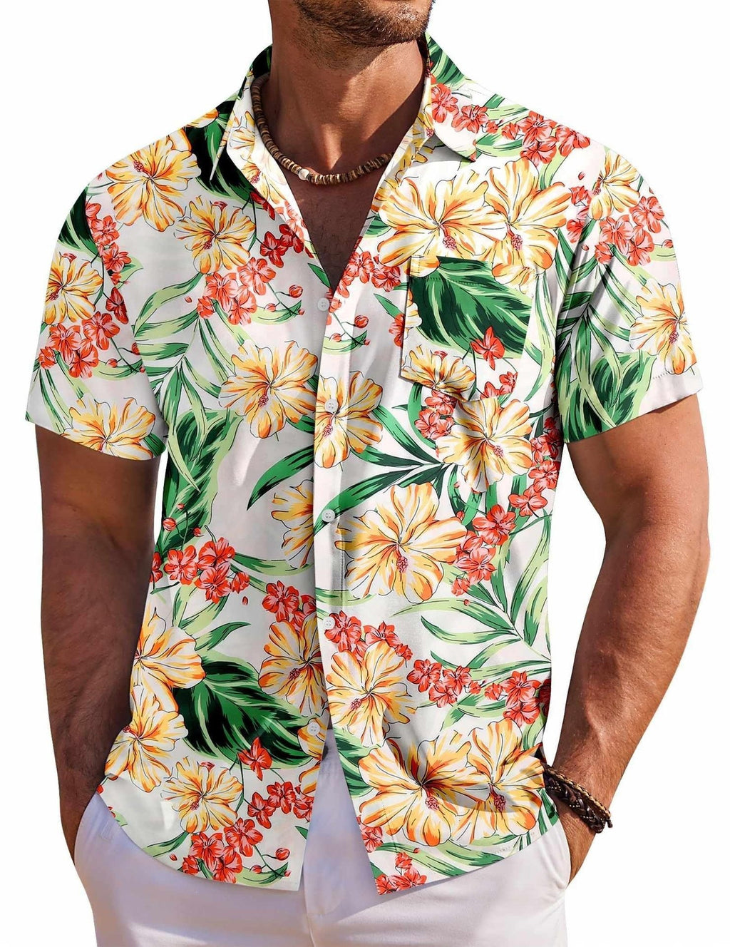 Herren Hemd im lässigen Beach-Look