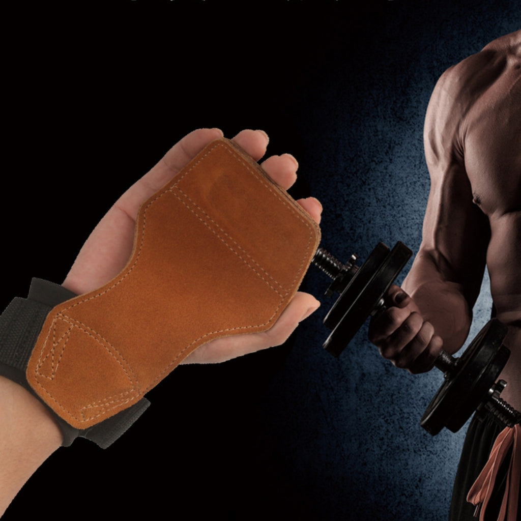 Gewichtheben-Handschuhe mit Leder