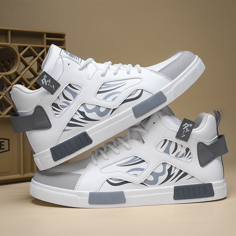 Sportliche High-Top Sneaker für Herren – Bild 8 | LuxeStyle