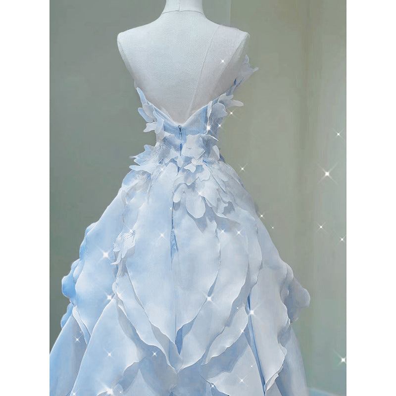 Ethereal trägerloses Ballkleid – Bild 2 | LuxeStyle