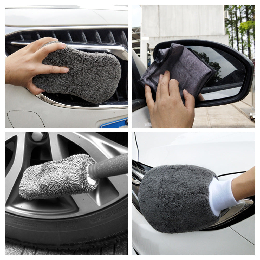 9-teiliges Reinigungsset für Auto