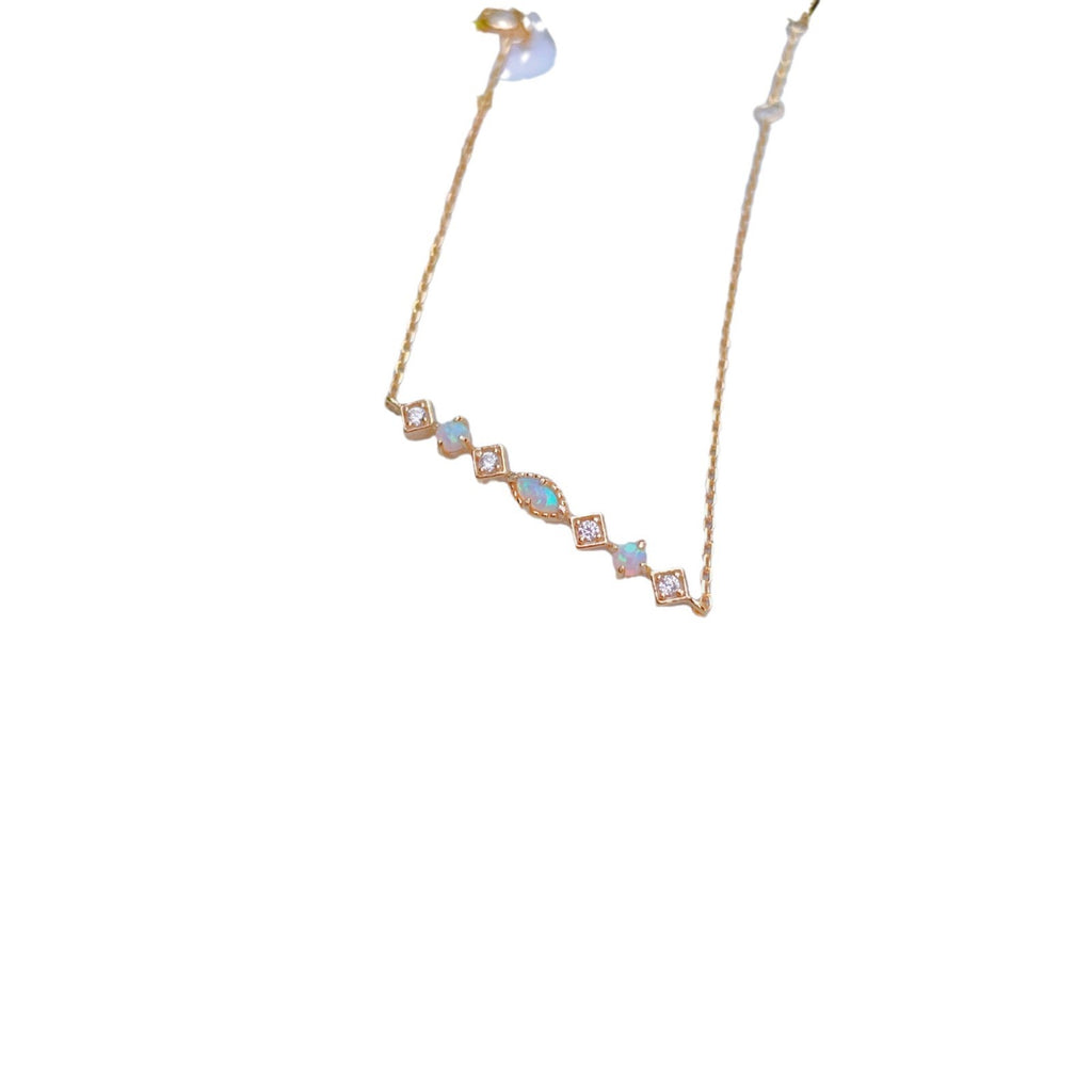 Retro-Armband mit künstlichem Opal – Bild 3 | LuxeStyle