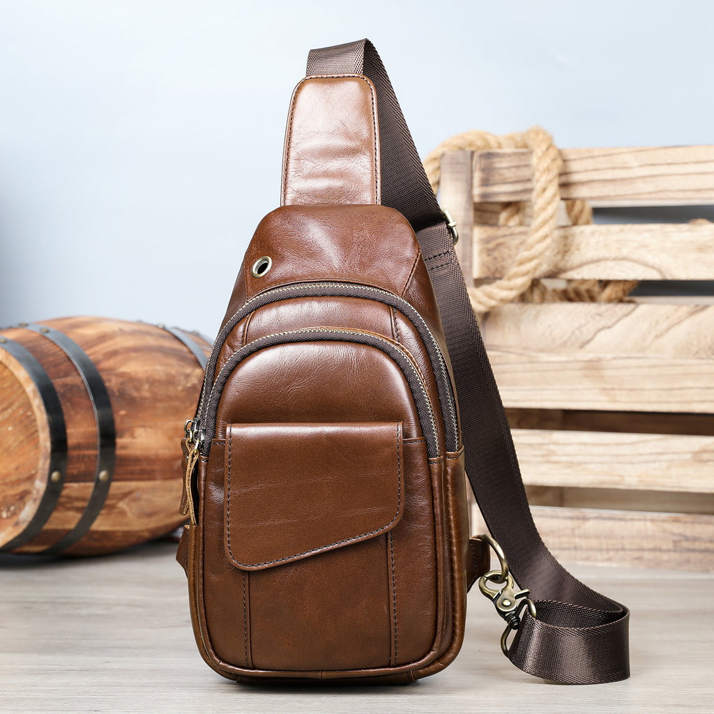 Vintage Umhängetasche für Herren – Ansicht 3