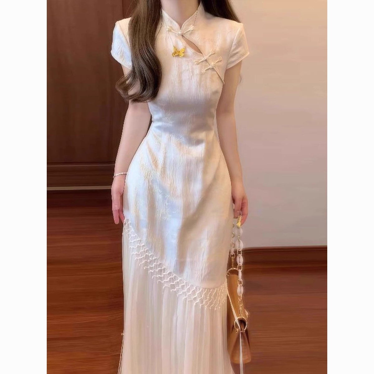 Cheongsam-Kleid Damen – Bild 5 | LuxeStyle