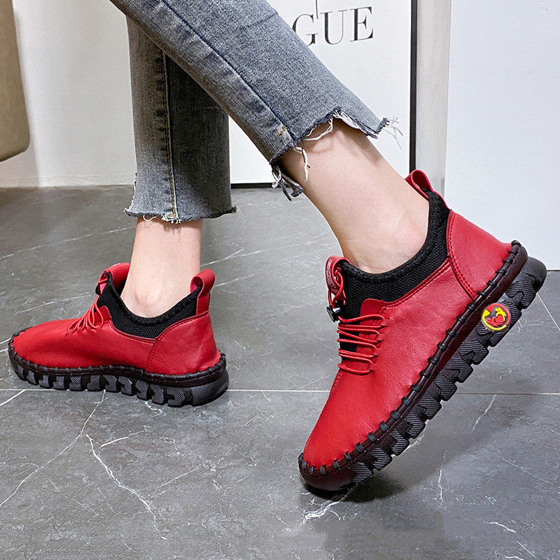 Bequeme Oxford-Lederhalbschuhe für Damen – Bild 1 | LuxeStyle