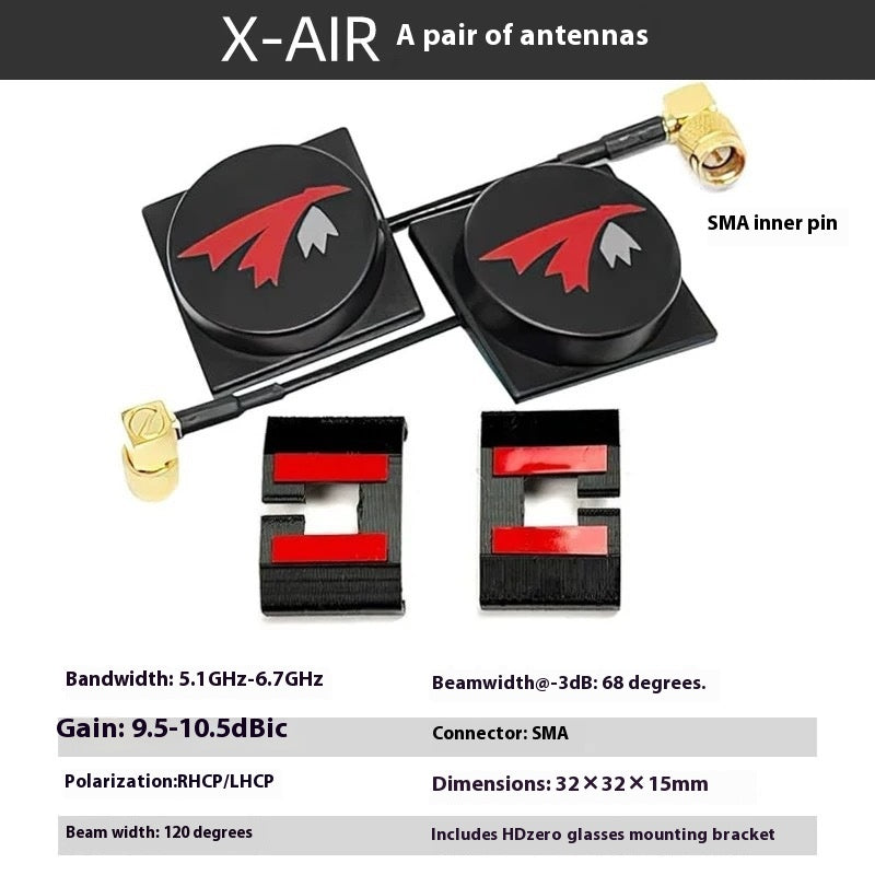 TRUERC X-AIR MKII Antennenbrille