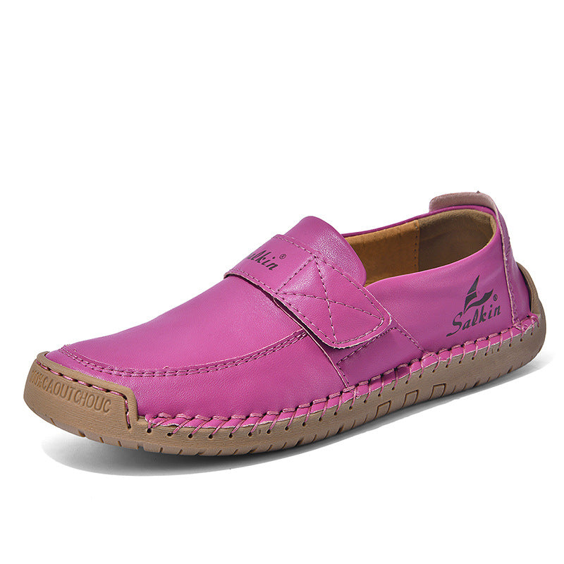 Herren Leder-Halbschuhe mit Handnaht – Bild 6 | LuxeStyle