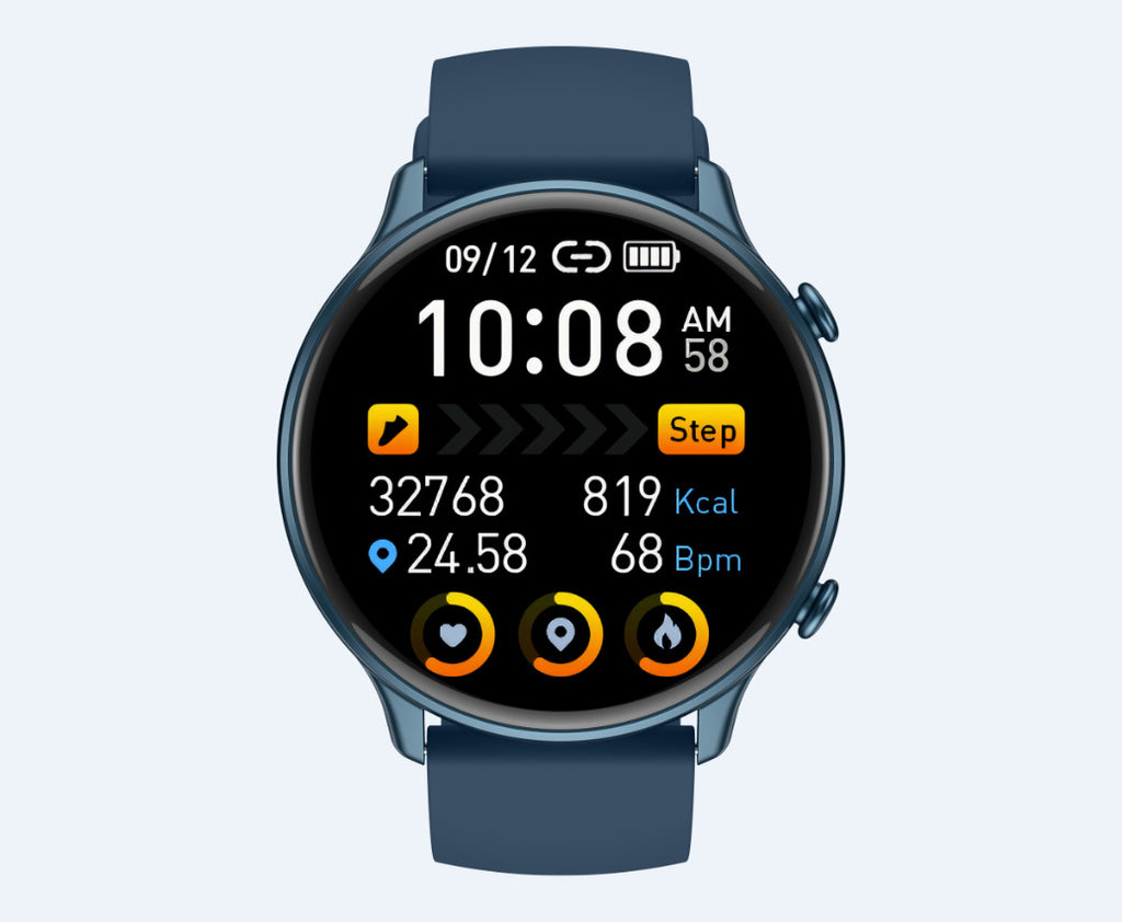 Smarte Sportuhr mit Herzfrequenz- & Schlafmonitor