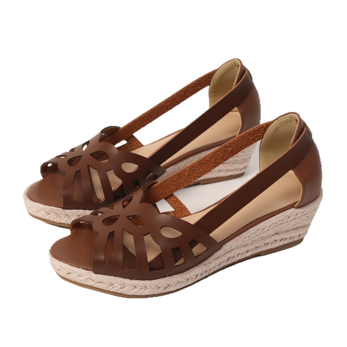 Römer Sandalen mit Riemchen und dicker Sohle