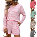 Color-Block Shorts Zweiteiler für Damen