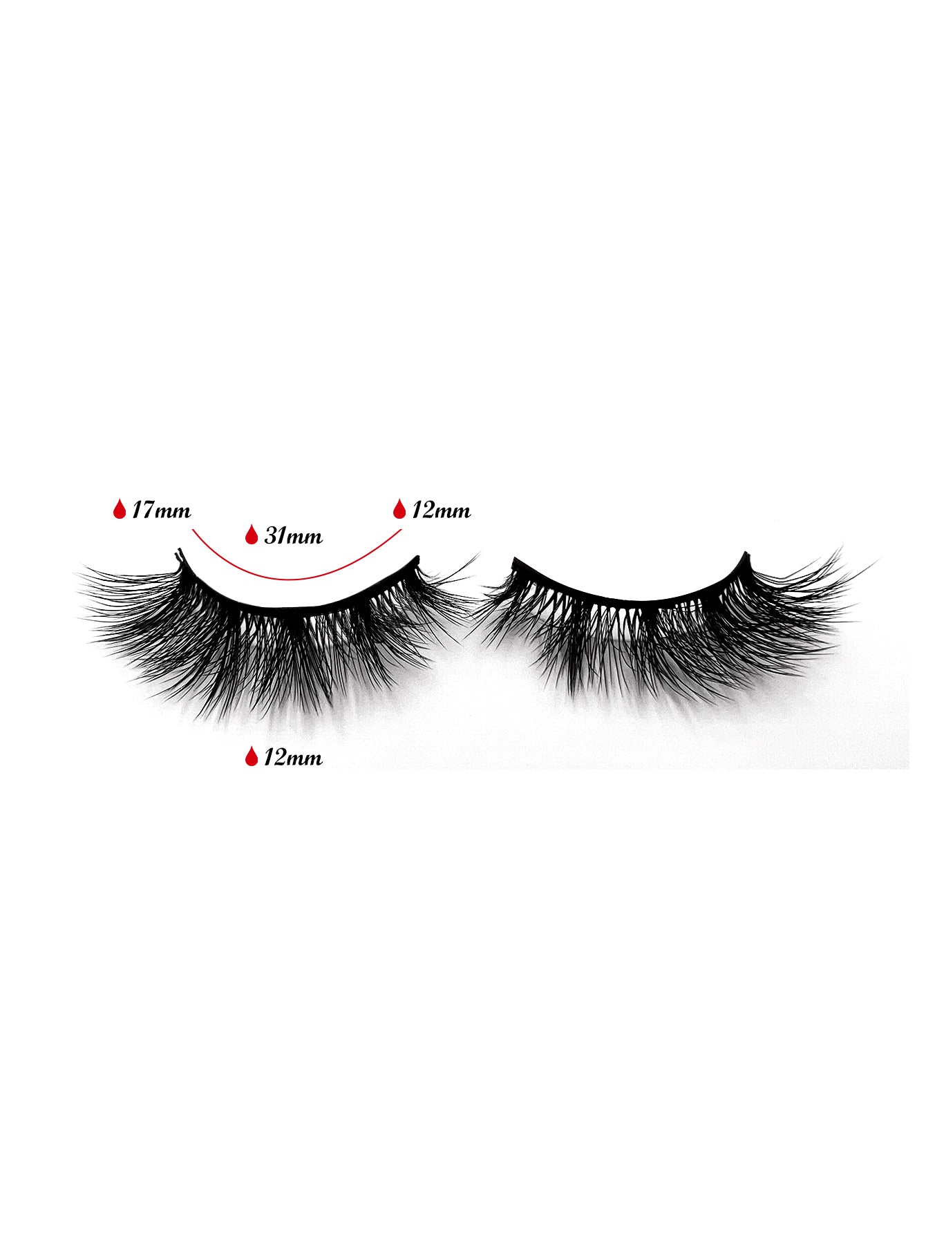 3D Premium Faux Mink Wimpern MK-37 Set