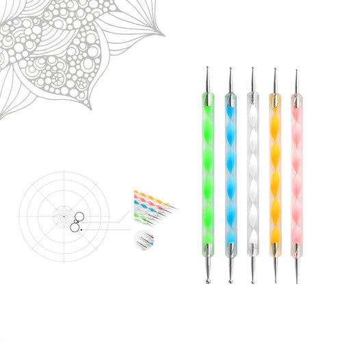 28-teiliges Set: Dotting Pens & Töpferwerkzeuge