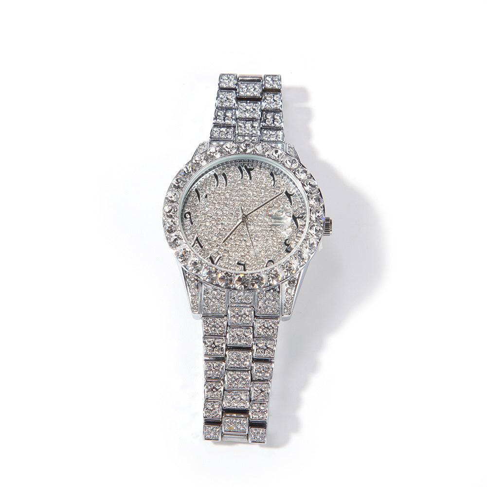 Blumen Zifferblatt Quarzuhr | LuxeStyle